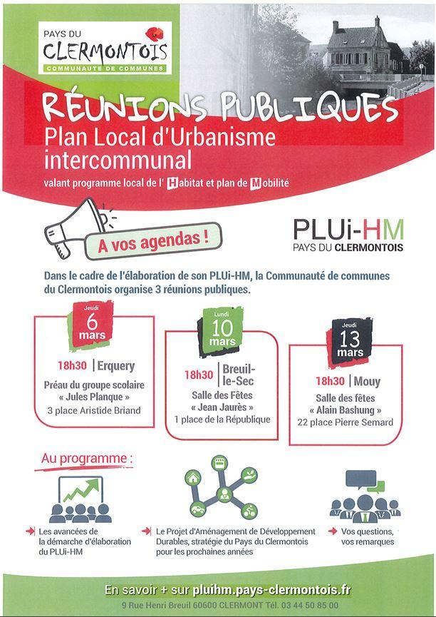 Reunions publiques